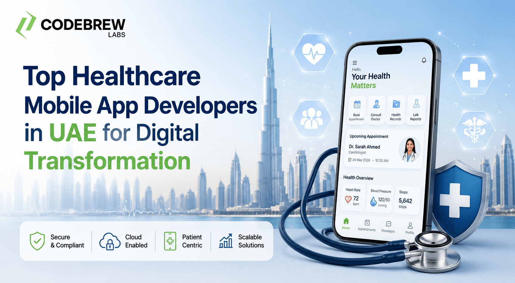 Top Healthcare Mobile App Developers in UAE for Digital Transformation
